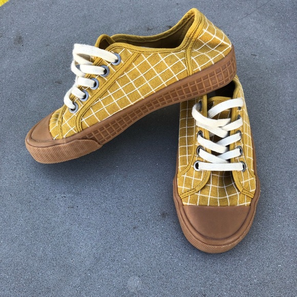 kids mustard shoes